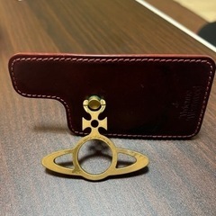 Vivienne Westwood スマホリング レッドの画像