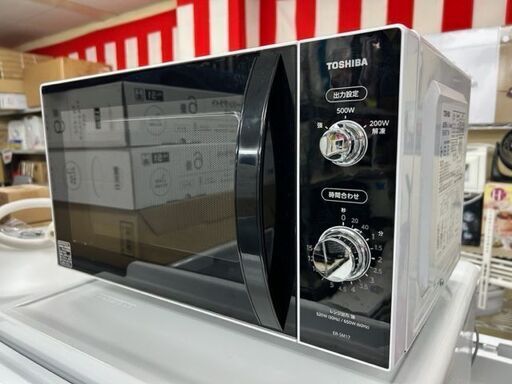 ■2021年製■美品　東芝　美品　電子レンジ　ER-SM17■フラット庫内