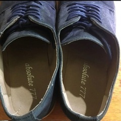 absolute777のスエードシューズ　26cmの画像