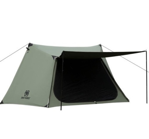 OneTigris SOLO STEAD テントtc ソロテントポール付き TCグランドシート付き 軍幕 06 ソロキャンプ 焚き火 1-2人用 家族用