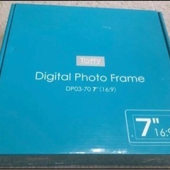 デジタルフォトフレーム未使用品の画像