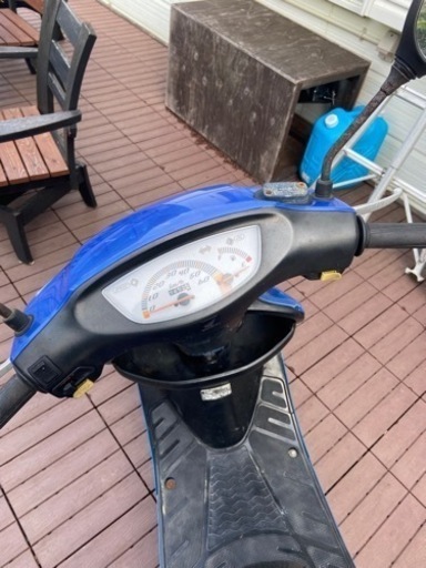 ホンダdio zx af35 スケルトンブルー引き取り決定済み