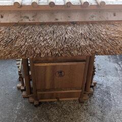 神棚 茅葺 　約40*40*30cm
