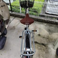 YAMAHA電動アシスト自転車ーPAS WITHーピュアシルバー新古品