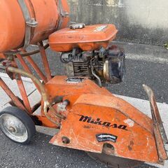 ミカサ MCD-IUB 5馬力　コンクリートカッター　ロードカッター　道路カッター　土間コン　コンクリート切断機　MIKASA 中古  愛知　岐阜　一宮市　グッドプライスの画像