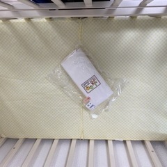 お譲り先がきまりました。【問い合わせ多数あり】ベビーベッドの画像