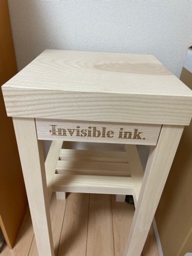 ガーデニング Invisible ink. WOODLAND THE STOOL NATURAL