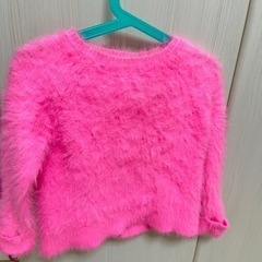 H&M Kids 蛍光ピンク🩷　【2才～5才まで】🩷の画像