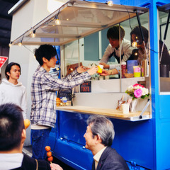 軽トラ　キッチンカー　発電機&かき氷機　保健所80ℓ対応の画像
