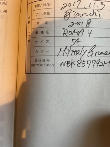 Bianchi Roma4 カーキ