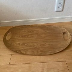 木のトレイ　/お盆