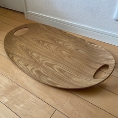 木のトレイ　/お盆の画像
