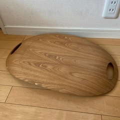 木のトレイ　/お盆の画像