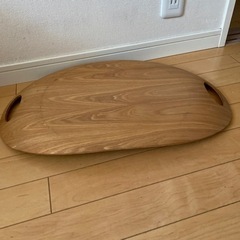 木のトレイ　/お盆の画像