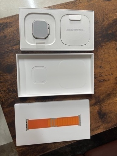 APPLE WATCH ULTRA  チェックしただけ。アップル保証付き