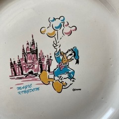 ☆ディズニー25周年記念プレート皿2枚セットの画像