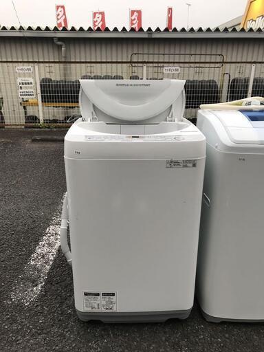 シャープ SHARP 洗濯機 ES-GE7C-W 2019年製 7.0KG