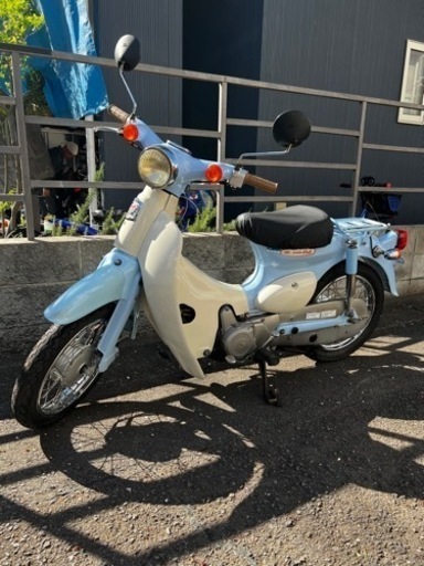 【売約済】ホンダ  リトルカブ50  セル付き4速  バイスブルー