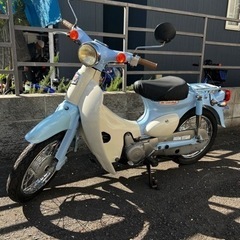 【売約済】ホンダ  リトルカブ50  セル付き4速  バイスブルー