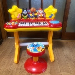 ジャンク アンパンマン キーボード ピアノ 演奏 DJ おもちゃ
