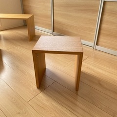 【交渉中】無印良品　コの字テーブル（小）
