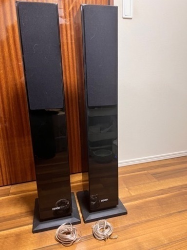【美品】デノンDENON トールスピーカー（フロント） SC-T33SG