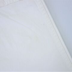 【No.41】UNIQLO レギュラーフィットカーゴパンツ 白 W82cm 股下84cmの画像