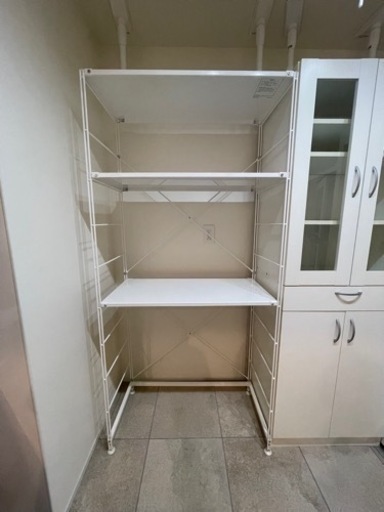 無印良品　棚　スチールユニットシェルフ