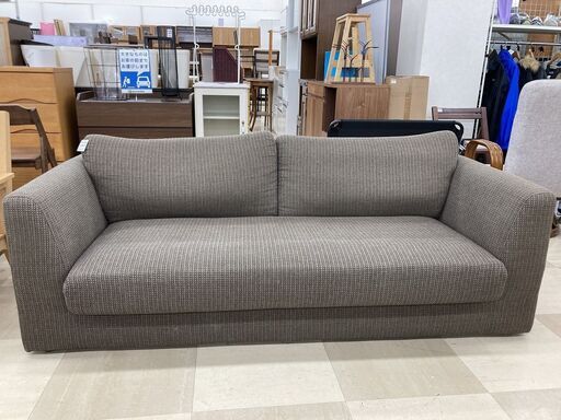 2人掛けソファー　ニトリ　ﾌﾞﾗｳﾝ