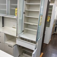 松田家具　2枚扉食器棚　　HG-452