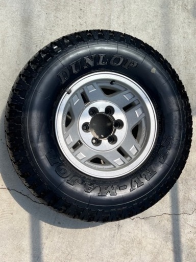 お値引き可能！DUNLOP SP RV-MAJOR 31×10.50R15 LT TOYOTAホイール付き