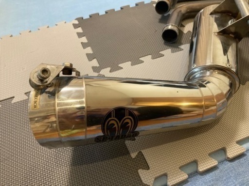 MT-07 エキゾーストパイプ マフラー SP忠男