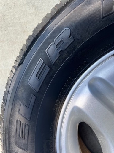 BRIDGESTONE DUELER H/T 265/70R16 ホイール付き