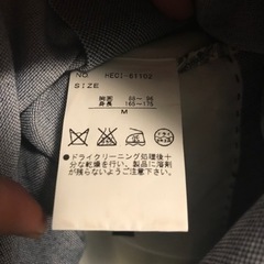 クリーニング済み　タカキュー春夏おしゃれジャケットM  style fitの画像