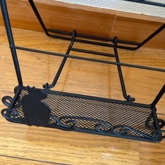 格安美品黒猫ちゃん可愛い小物置きの画像