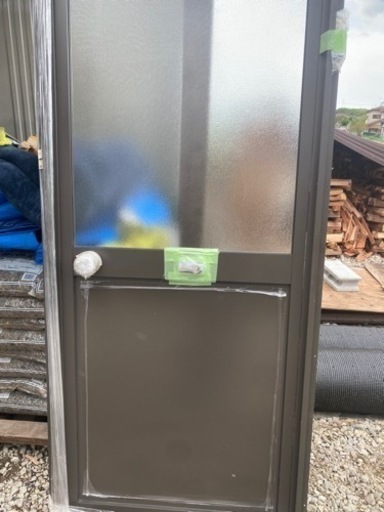 完全未使用！リクシル 勝手口ドア ランマ無し08.18