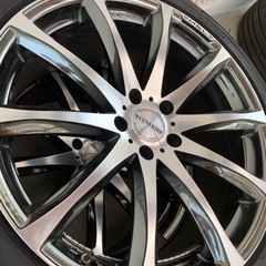 20inch ホイールタイヤ4set 1週5千ずつ値下の画像