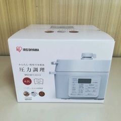 早い者勝ち‼︎ アイリスオーヤマ 電気圧力鍋 PC-MA4-W ...