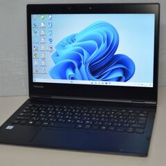 最新Windows11+office 爆速SSD512GB 東芝 P1-V8JP-BL 高性能core i7-8550U/メモリ8GB/12.5インチ/タッチパネル/無線内蔵/WEBカメラ搭載