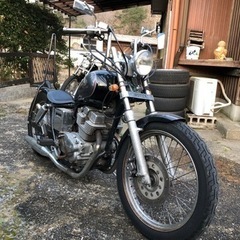旧レブル250 カスタム車