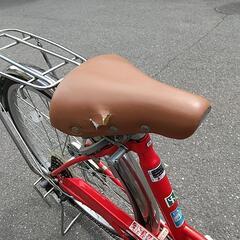 26インチ5段変速 赤の画像