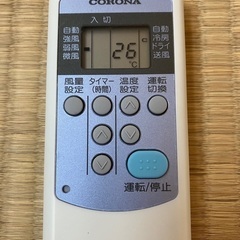コロナ　窓用エアコンの画像