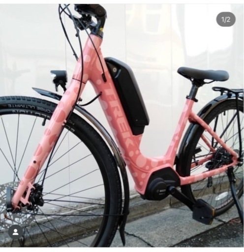 TREKの電動クロスバイクverve 2+ low step カスタムペイント