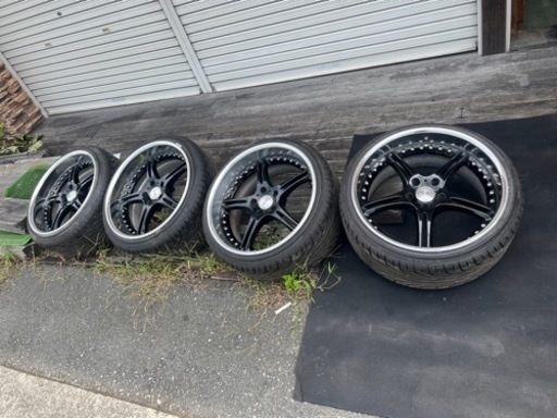 ヴェルフェンホイールタイヤセット