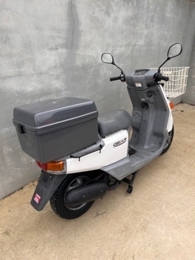 【超美品】YAMAHA GEAR UA03J 2スト 風防・ボックス2個付 倉庫保管車