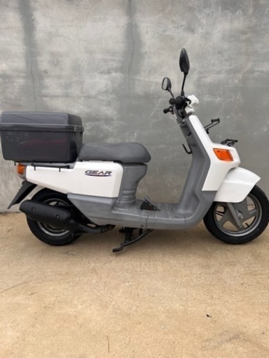 【超美品】YAMAHA GEAR UA03J 2スト 風防・ボックス2個付 倉庫保管車