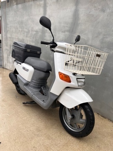 【超美品】YAMAHA GEAR UA03J 2スト 風防・ボックス2個付 倉庫保管車