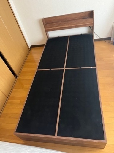 ニトリのシングルベッド