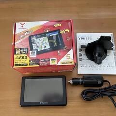 ユピテルカーナビ　YPB553（5インチワイド液晶）　USED品箱付