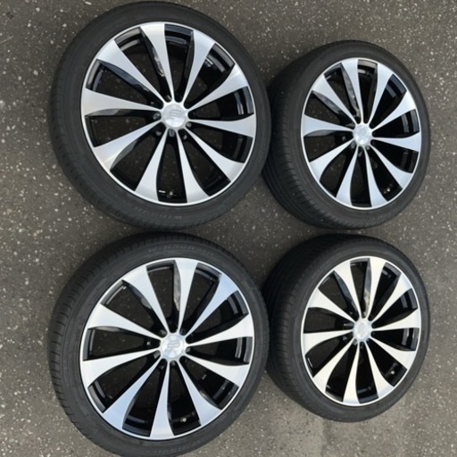 【美品】レイズ 20×8J 30 245/40R20